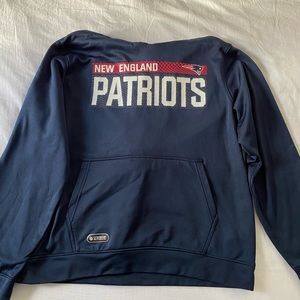 NFL brand, New England Patriots hooded sweatshirt, great condition